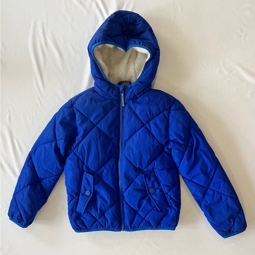 Boy puffer jaquette Blue Small Cat